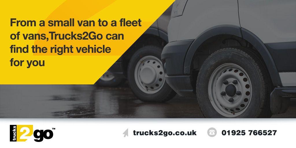 Vans2Go

Whatever your requirements - from a small van to a fleet of vans, Trucks2Go can find the right vehicle for you. Browse our vans in stock now or contact us on 01925 766527.

buff.ly/31pvvcj

#Trucks  #TrucksForSale  #UsedTrucks  #NewTrucks  #FleetVehicles