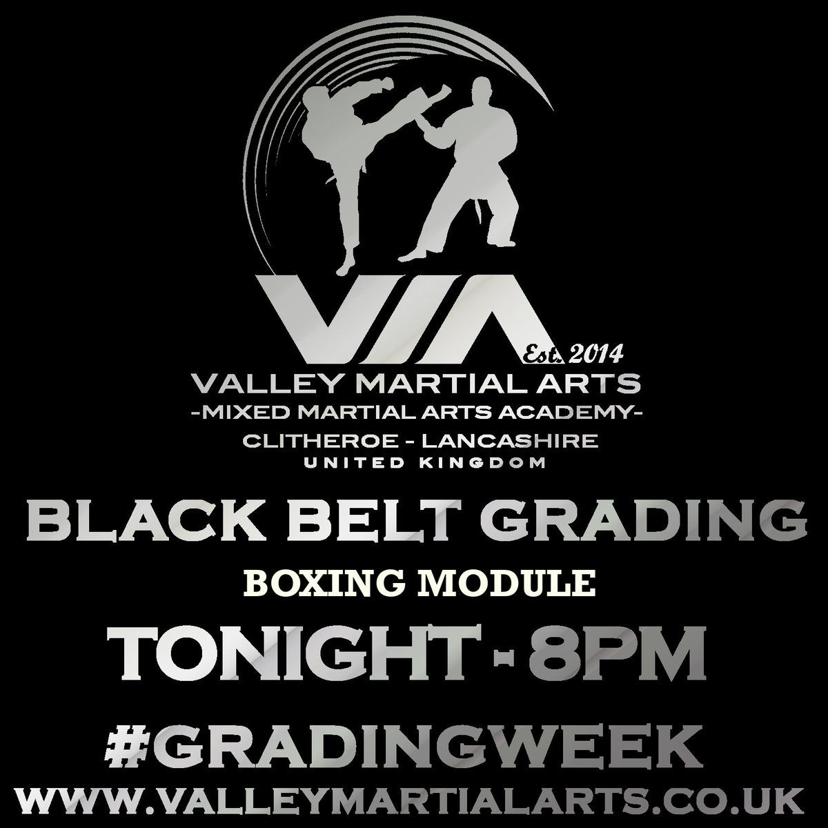 VMAClitheroe's tweet image. #BLACKBELT #GRADING TONIGHT 8PM

#martialarts #families #traintogether #fun #positive #clitheroe #ribblevalley #encouraging #bullyproof #selfdefence #fitness #confidence #selfcontrol #friendly #welcoming #learn #develop #lifeskills #valleymartialarts