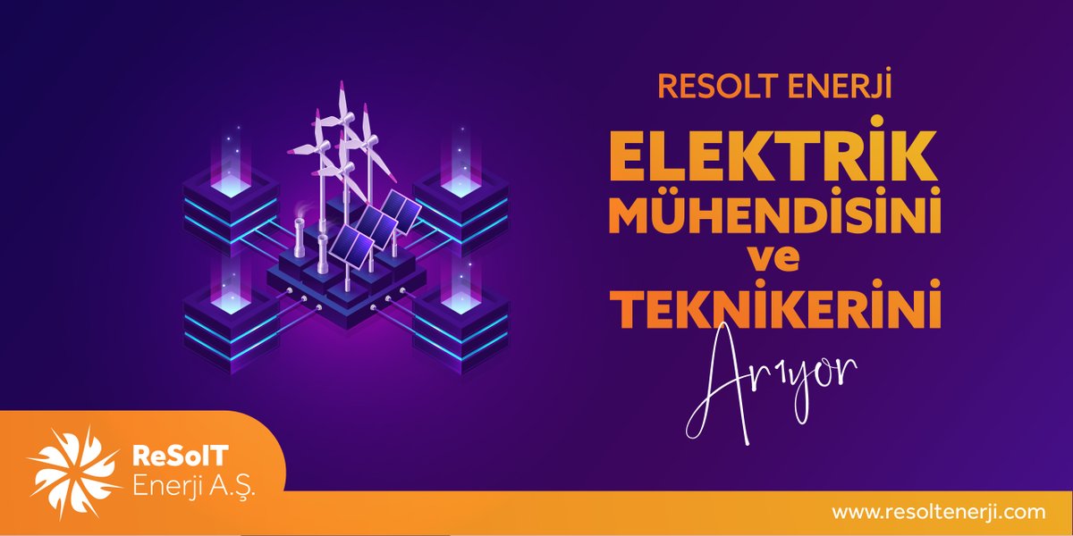 Resolt Enerji kadrosuna dahil etmek üzere alanında #uzman '' #Elektrik Mühendisi ve Teknikerini  Arıyor'' #işilanı #mühendis #tekniker

İş Tanımı İçin : lnkd.in/d_MsNR6
Başvurularınız İçin : info@resoltenerji.com

#resoltenerji #güneşenerjisi