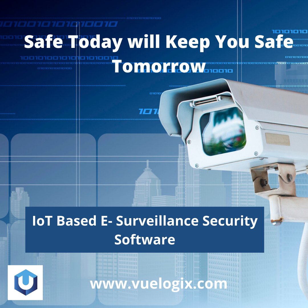 Vuelogix_'s tweet photo. Safe Today Will Keep You Safe Tomorrow!!!

Get Smart IoT E-Surveillance Security System or Software from Vuelogix Technologies and keep your premises safe &amp; secure.
👉 https://t.co/0Nf0VJYkAz

#esurveillance #securitysystem #IoT #IoTSecurity #esurveillancesolution #surveillance https://t.co/aPg2BuayiG