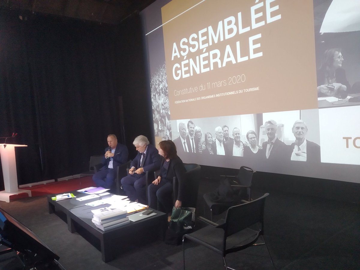 Lancement de l'Assemblée Générale Constitutive d'ADN Tourisme