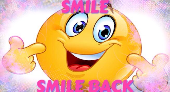 Today is #SSBWednesday Pass a smile on to everyone you see, if you can make eye contact, and smile back to everyone who smiles at you. Give it a go and cheer somebody up. <a href="/Beth_Tastic/">Beth 💙</a> <a href="/Missymusician81/">Cate K #BeKind</a> @curiouscroquet <a href="/PookyH/">Pooky Knightsmith</a> @SENwarriormum <a href="/lisa_lynch/">Lisa Joanne</a> <a href="/gdmorewood/">Gareth D Morewood</a> <a href="/elly_chapple/">Elly Chapple Founder #FlipTheNarrative©💜</a>