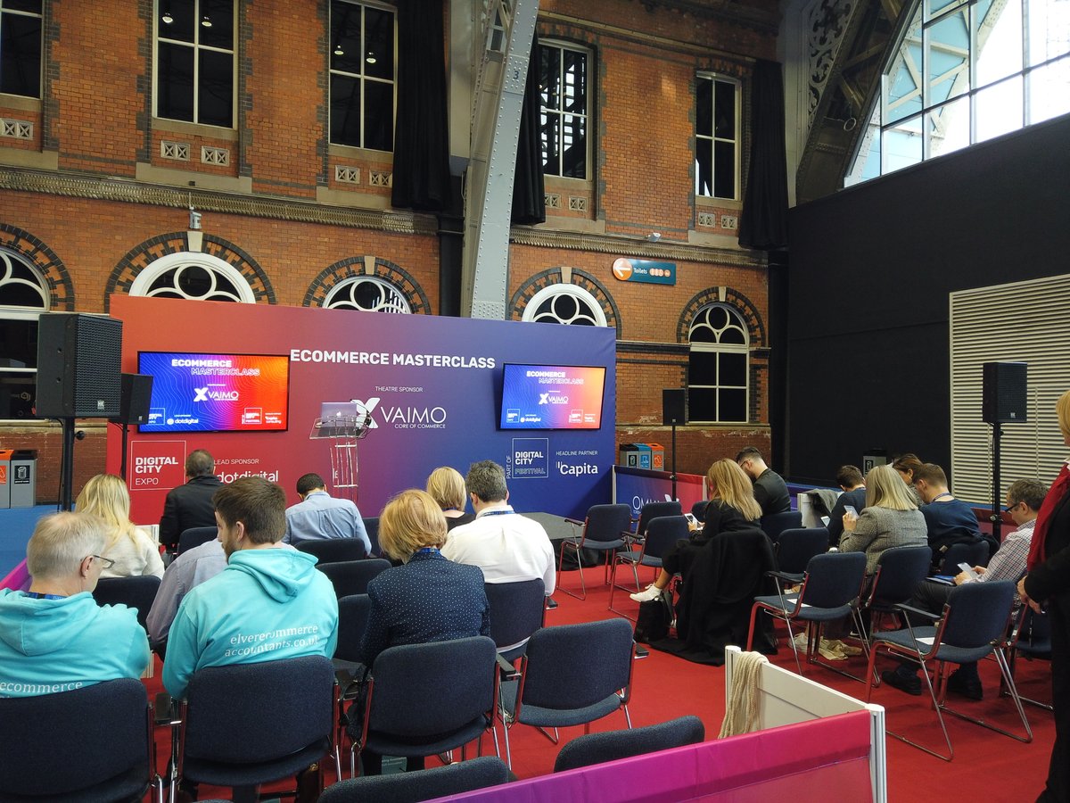 bidnamic's tweet photo. Nearly time for our CEO’s talk on “Why Google Shopping doesn’t work for many retailers” at the eCommerce Masrerclass theatre 🚀 #DCE20 https://t.co/LSpu5y7cPe