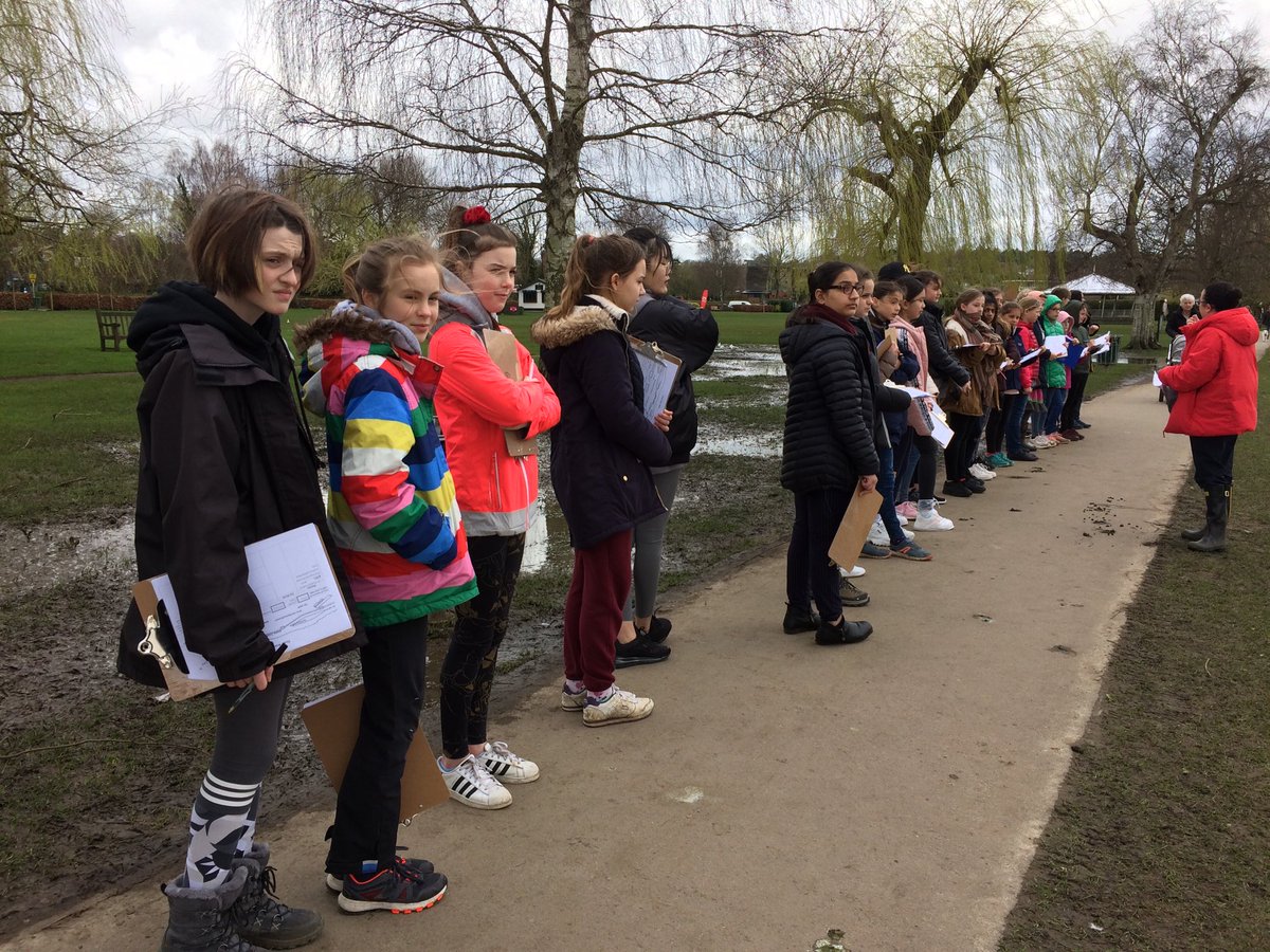 RyeGeography's tweet photo. Learning about river processes Y7 Henley River and Rowing Museum https://t.co/ATiphSonUS