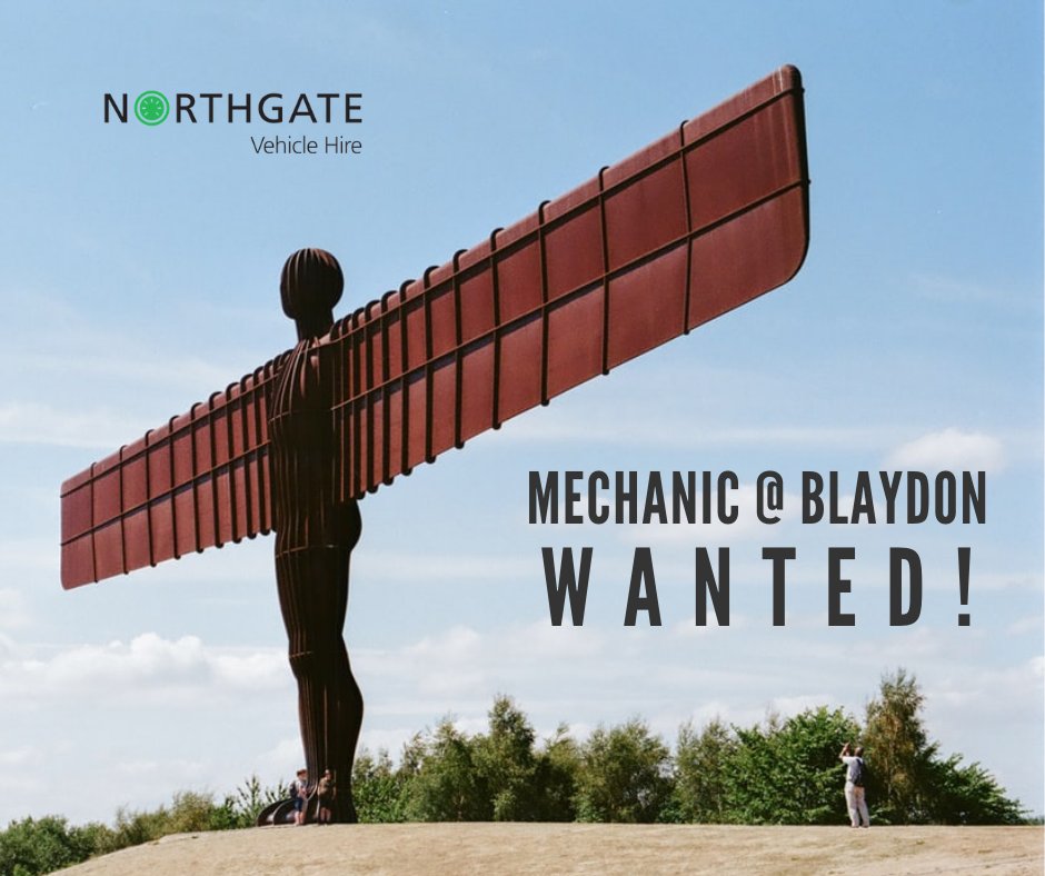 Motor Vehicle Technician at #BLAYDON – Competitive Salary (depending on experience) plus bonus and benefits 

Click the link for more info: bit.ly/2Q1RX6E