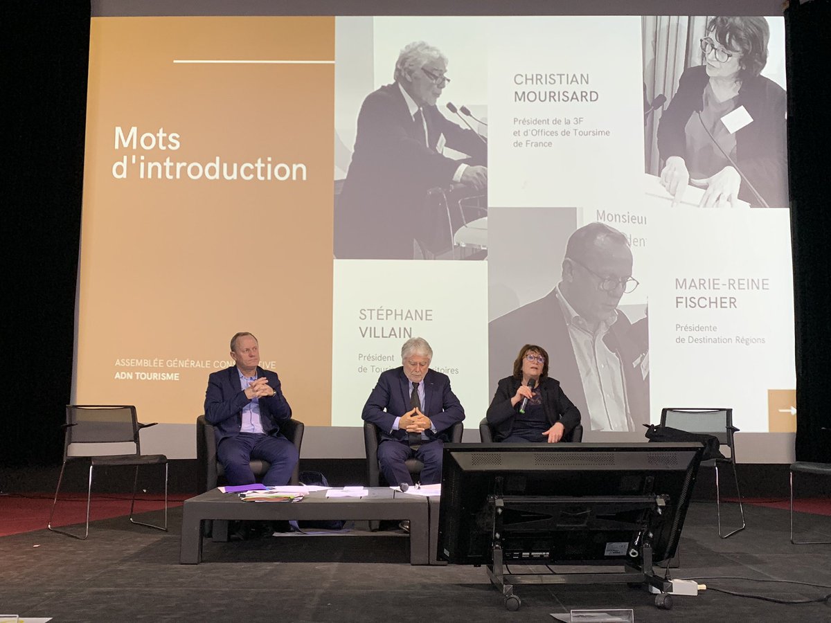 bremond (@isabellebremond) on Twitter photo Ouverture de l’assemblée générale constitutive d ‘ADN tourisme né de la fusion de @DestRegions <a href="/otfofficiel_/">Offices de Tourisme de France</a> @ReseauADT un événement pour le tourisme des territoires ! Ouverture de l’assemblée générale constitutive d ‘ADN tourisme né de la fusion de @DestRegions <a href="/otfofficiel_/">Offices de Tourisme de France</a> @ReseauADT un événement pour le tourisme des territoires !