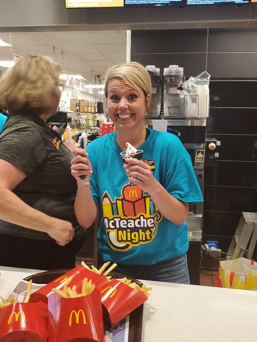 donylle's tweet photo. McTeacher Night was a great success! Thanks for supporting our school! #AldenPride #IFACadetPride https://t.co/PQHKPOF3Bq