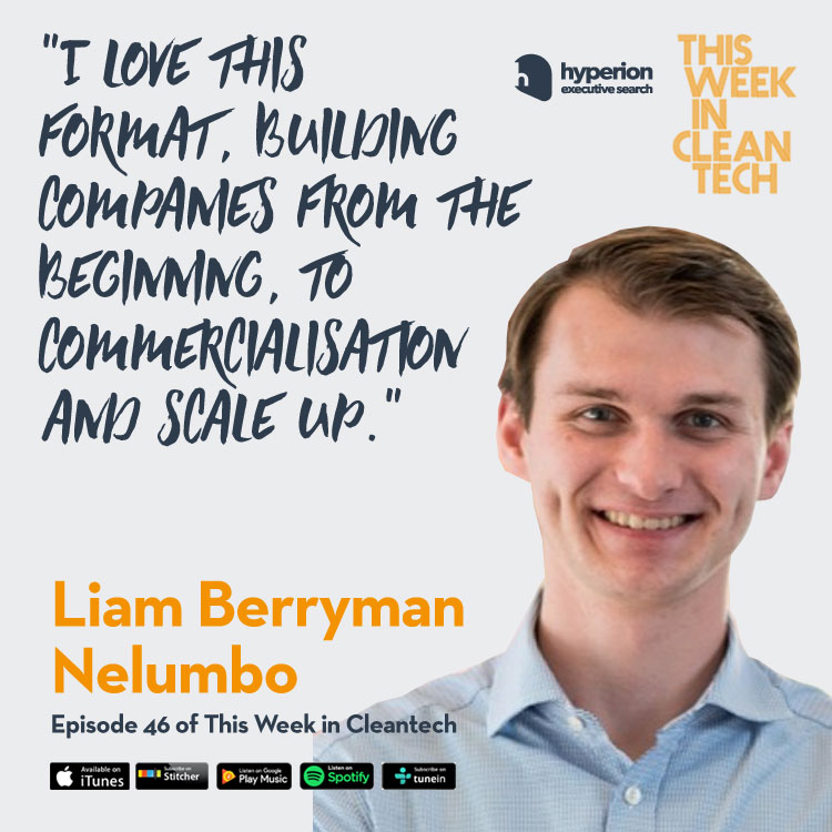 Cleantechleader's tweet photo. 📣#thisweekincleantech NEW EPISODE - This week
@DavidHsearch speaks with CEO Liam Berryman of Nelumbo, a #nanotechnology startup in the #cleantech space. Hear the the garage to commercialisation story on iTunes (and all other platforms) - https://t.co/RARGXyGqbh https://t.co/JS94l2VoDZ