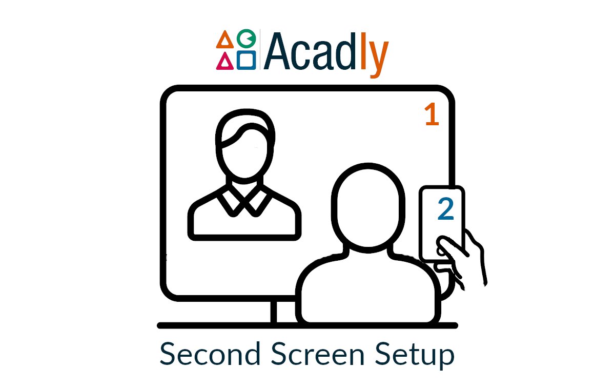 Acadlydotcom's tweet image. We&apos;re seeing hundreds of educators talk about the ramifications of the mid-term switch to #onlineteaching in light of the #COVID19 outbreak, so we consolidated a bunch of tips on a &quot;second screen&quot; approach, i.e., complementing online meetings with a #StudentResponseSystem (1/15)