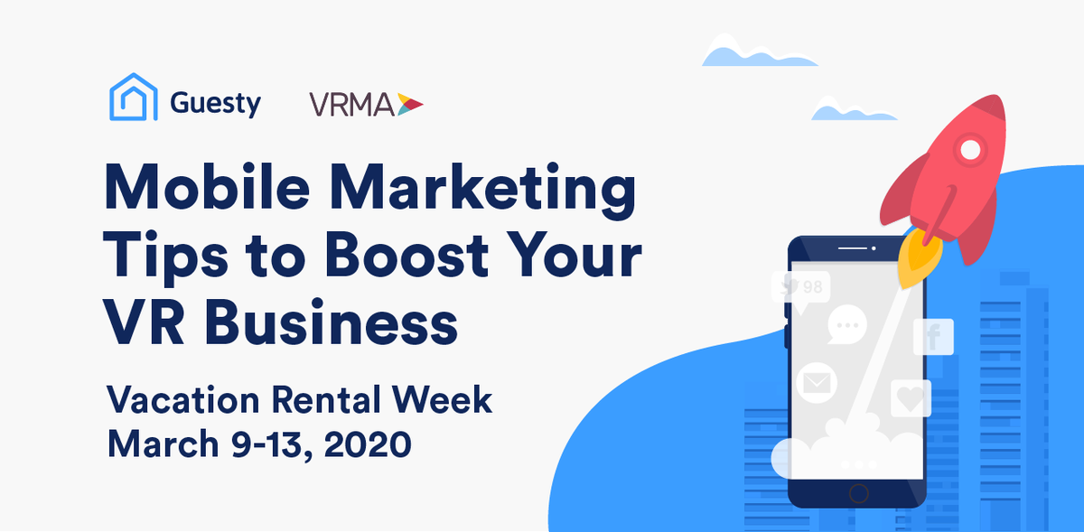 Guesty's tweet photo. Next up for #VacationRentalWeek: we want to help you market your property management business even better - no matter where you are!

Check out these mobile marketing tips: https://t.co/17NQAxBo6b

@vrma #VRMA #VRWeek https://t.co/CZGqJVStoq