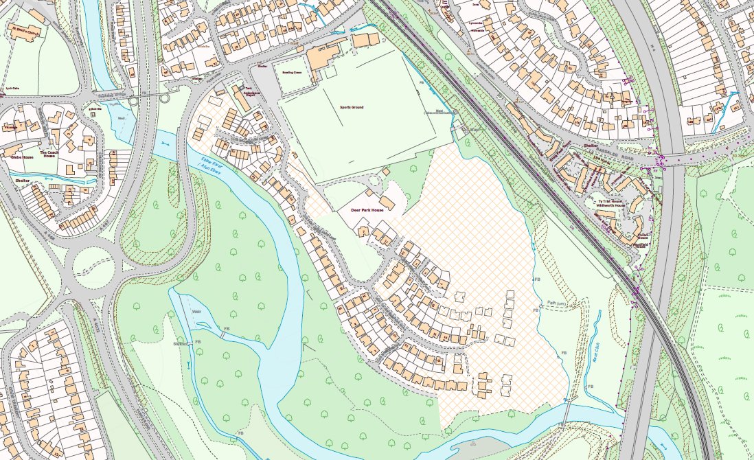 Prof. Lee Bosher (also on Bluesky) (@leebosher) on Twitter photo <a href="/floodmary/">Mary Long-Dhonau OBE</a> I believe this shocking case is a <a href="/RedrowHomes/">Redrow Homes</a> dev't (Carnegie Court) near Bassaleg, Newport. Some of the houses have been built right along the banks of the Ebbw River. Shocked to see this development was permitted. Maps from 1970, 2000s (site shown) and with new houses added. <a href="/floodmary/">Mary Long-Dhonau OBE</a> I believe this shocking case is a <a href="/RedrowHomes/">Redrow Homes</a> dev't (Carnegie Court) near Bassaleg, Newport. Some of the houses have been built right along the banks of the Ebbw River. Shocked to see this development was permitted. Maps from 1970, 2000s (site shown) and with new houses added.
