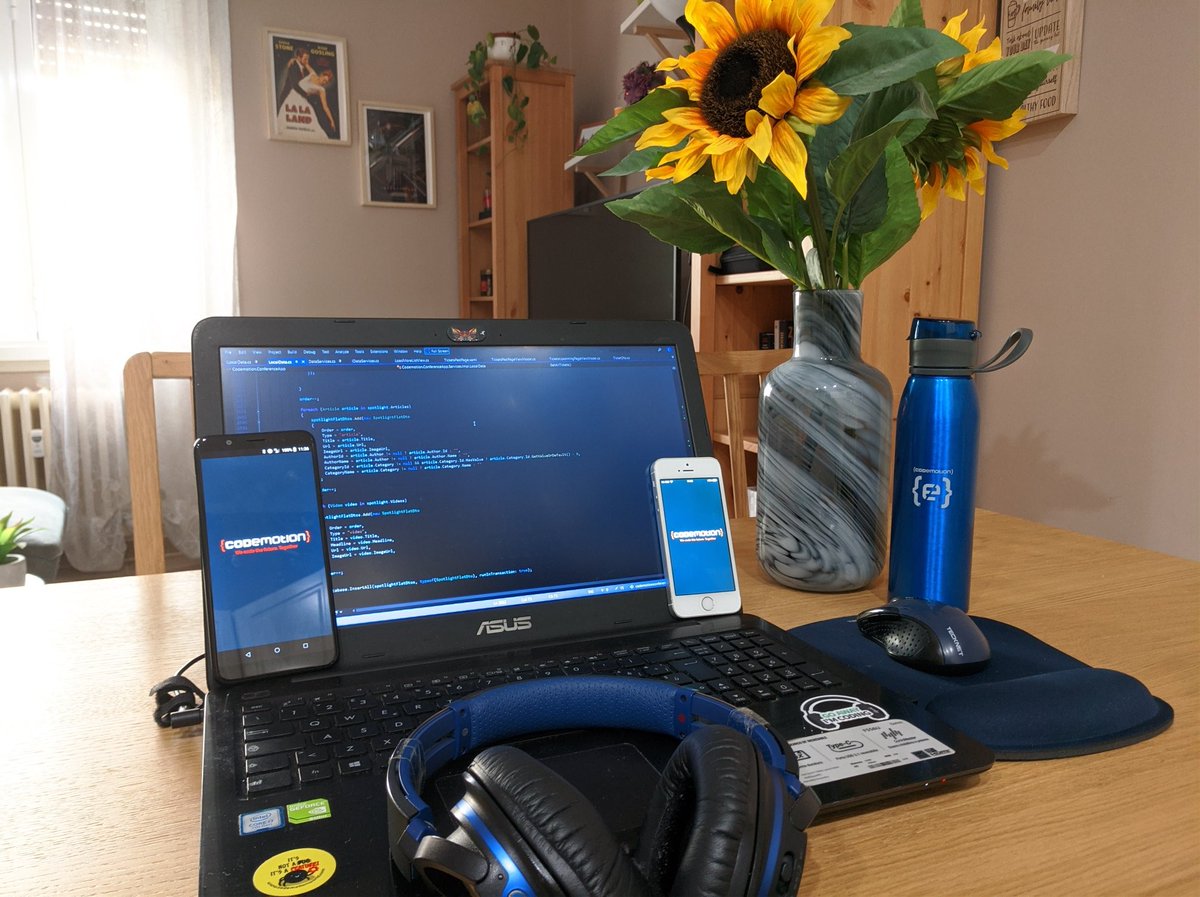 CodemotionIT's tweet photo. What about these? #smartworking #homeworking  #codemotion https://t.co/ekhLJOOqWk