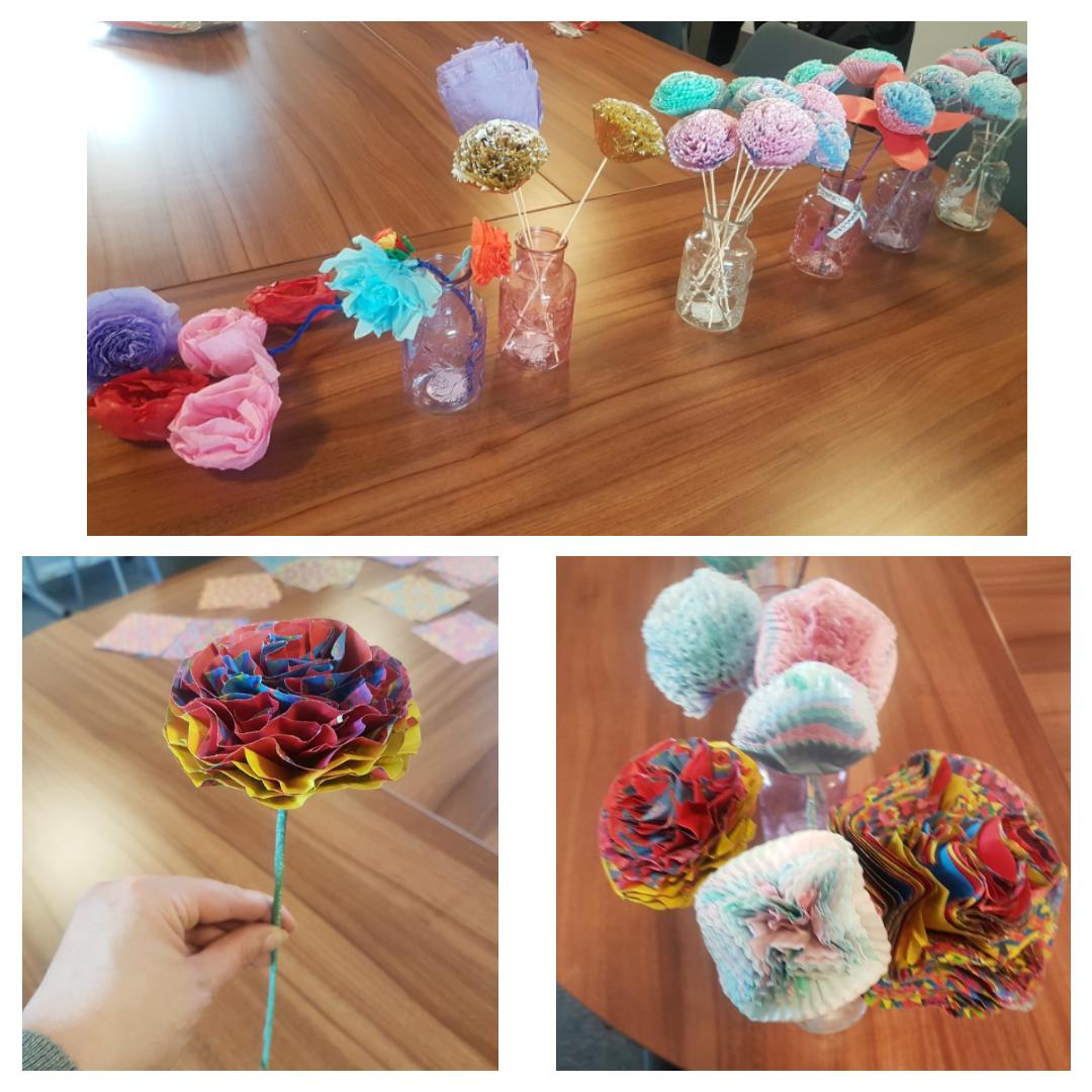 CHAI_Project's tweet image. The talented @WernethPS chai ladies made these lovely paper flowers and decorated vases. Great to have one of the werneth chai ladies show all of us how to make the flowers. #sharingskills #supportingoneanother #ReducingIsolation #InternationalWomensDay &amp;amp; #Mothersday2020