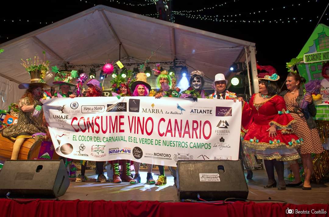 Fito Hernández, patrocinado por Bodegas Insulares Tenerife, ganador de Miss Mosto 2020 en la Piñata Chica de Tacoronte. Felicidades!!!!