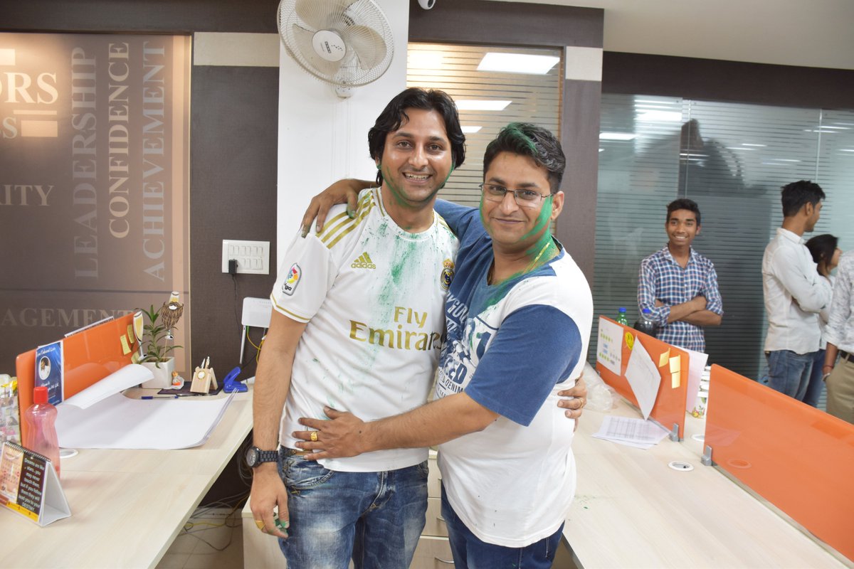 webmobrilinc's tweet photo. #Holi celebration at @WebMobril.
#Holi2020 #festivalofcolors #celebrate20 #HoliHai #MobileApp #picsofwebmobril https://t.co/hG6xjHIVWi
