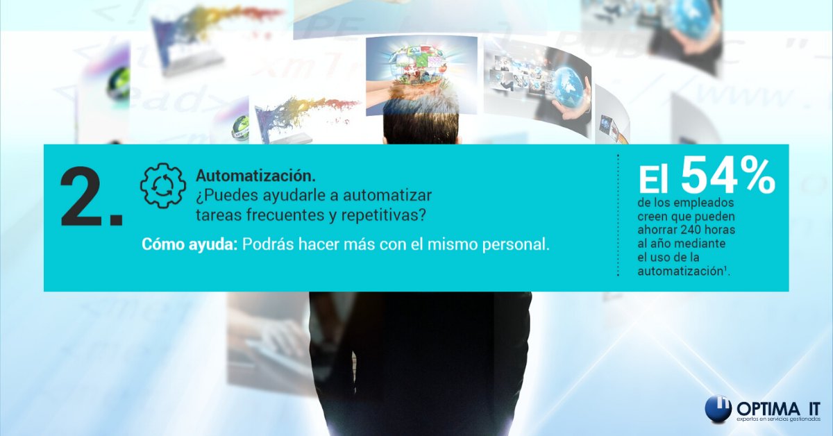optimait's tweet photo. ¿Qué cosas debes buscar en una solución RMM? 

¿Estás buscando soluciones RMM y no te queda muy claro que ventajas te pueden aportar?
Una de las ventajas es la AUTOMATIZACIÓN

Puedes descargarte nuestra infografía con 10 recursos básicos para ayudarte. https://t.co/Uu8UhNd9Sj https://t.co/4N2R3zeGAT