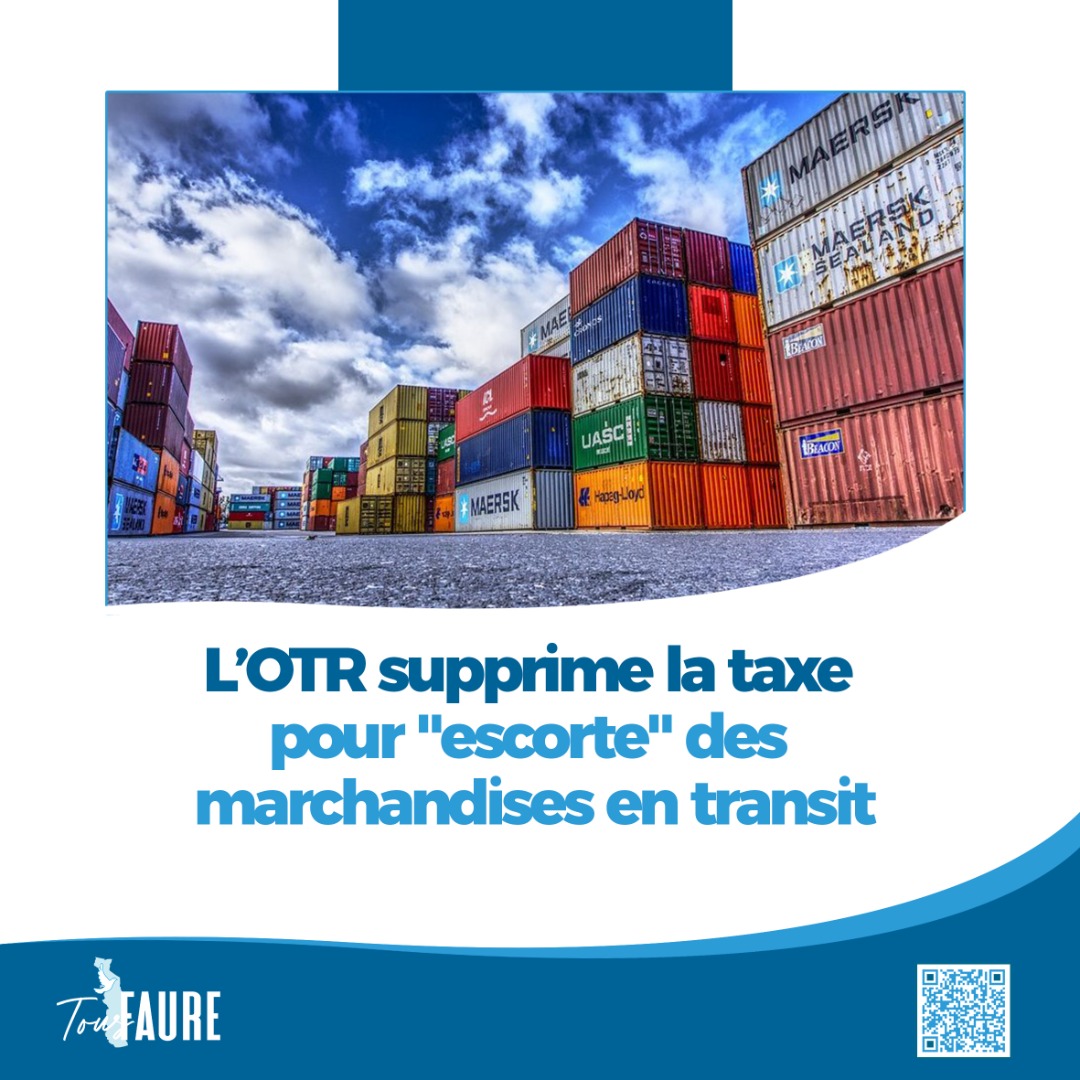 DiasporaEngagee's tweet photo. Les opérateurs économiques ne paieront plus la taxe pour escorte des marchandises dénommée « Travail Extra Légal pour escorte », applicable aux marchandises en régime douanier de transit.
#Allonsy #Diasporaengagee #TousFaure #PresidentFaure https://t.co/ETMusjheXZ