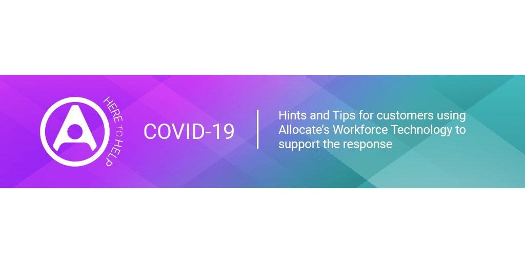 AllocateS_IRE's tweet photo. We are ready to support customers as they respond to #COVID19, to ensure our technology is helping monitor, deploy and care for HCPs as safely as possible. As part of this support we have compiled a series of tips that you may wish to consider: 

https://t.co/BWvuucTmlR https://t.co/mH6So6ACdc