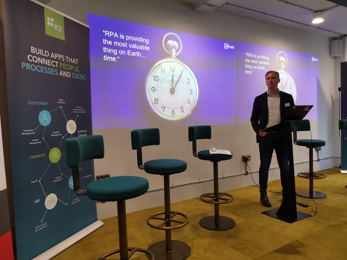 Velocity_IT's tweet photo. This nicely captures the value of #RPA in a single sentence "RPA is providing the most valuable thing on Earth...time" #UiPath #IntelligentAutomation #OnTour #K2Workflow #SaveTime #Productivity https://t.co/5mzA9Feqiw