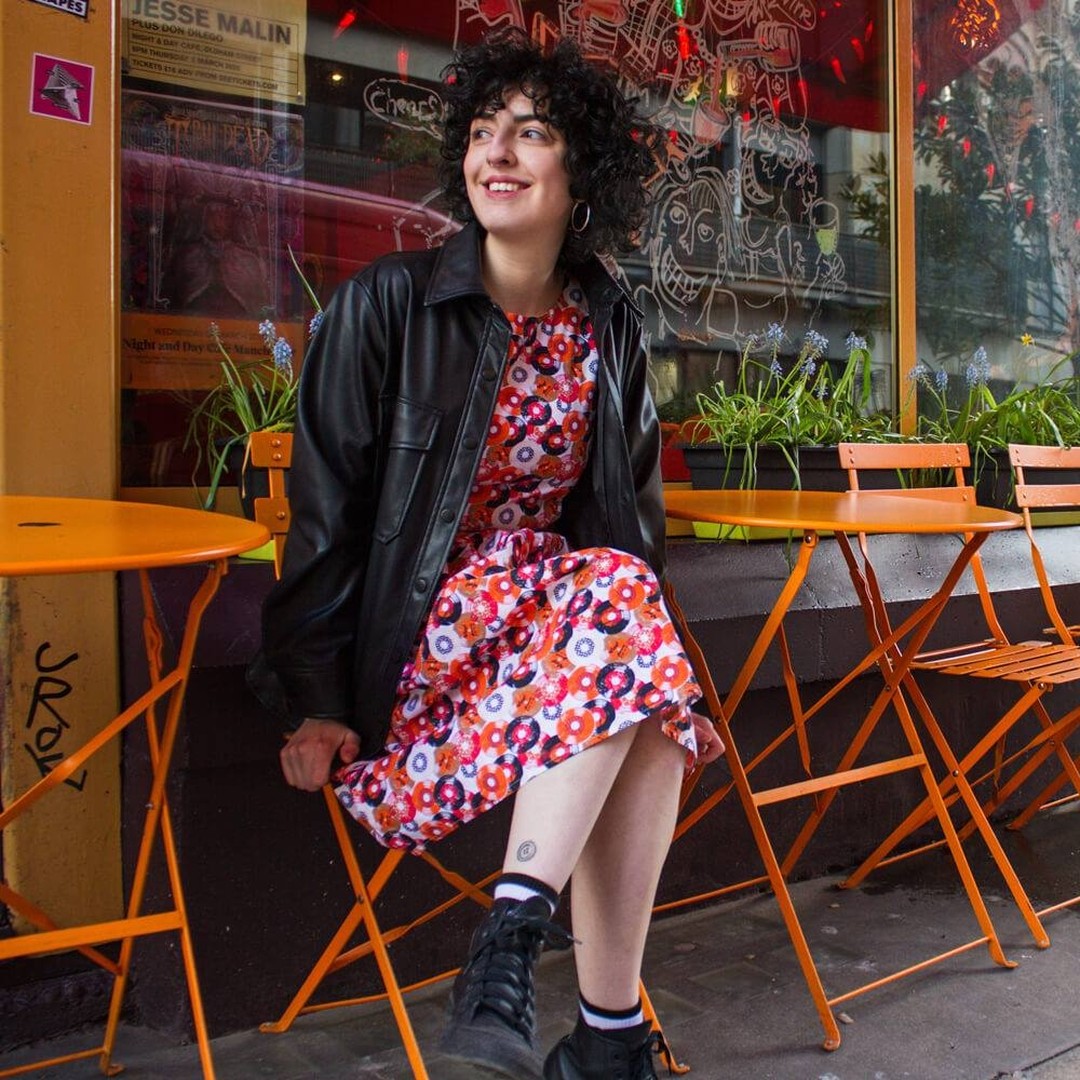 eggthunder's tweet image. This gorgeous new record dress has just arrived in store &amp;amp; online at Thunder Egg this week! Find it in two different colours at thunderegg.co.uk and get FREE delivery for all UK orders over £50