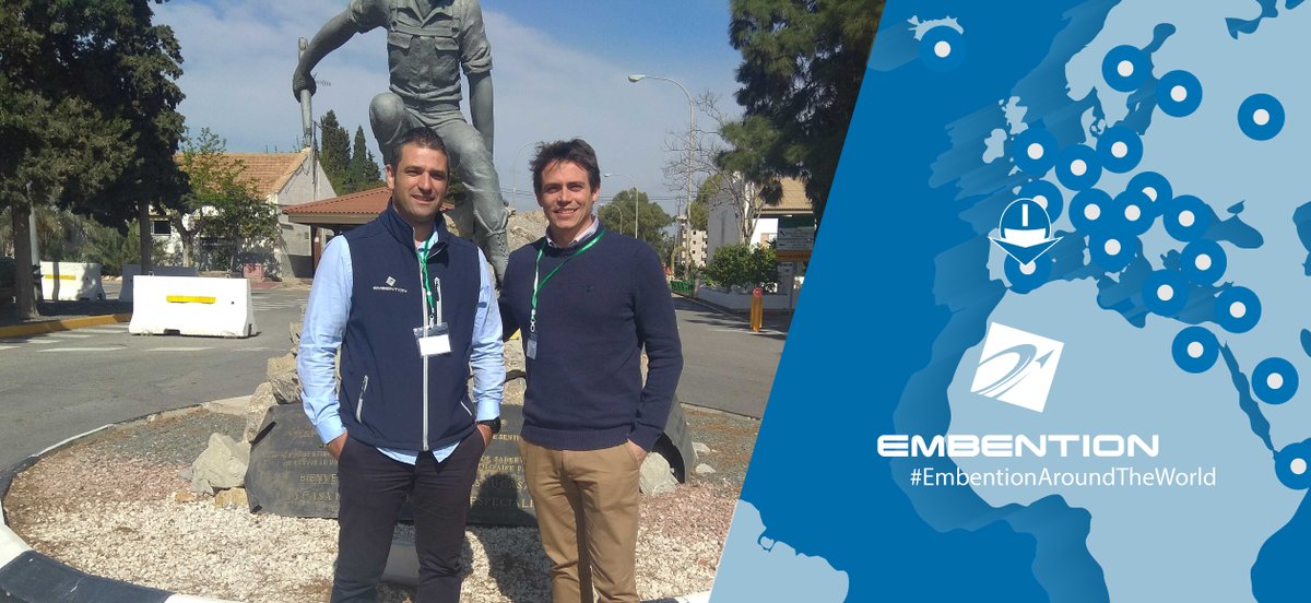 embention's tweet photo. Our colleagues Javier and Abel represented #Embention at the Jornada de Operaciones Especiales organized by Fuerza 35, in Alicante. It has been a great opportunity to extend our collaboration with army forces in #Spain. #EmbentionAroundTheWorld #drone #UAV ✈️🌍 https://t.co/WLH0GDQeRN