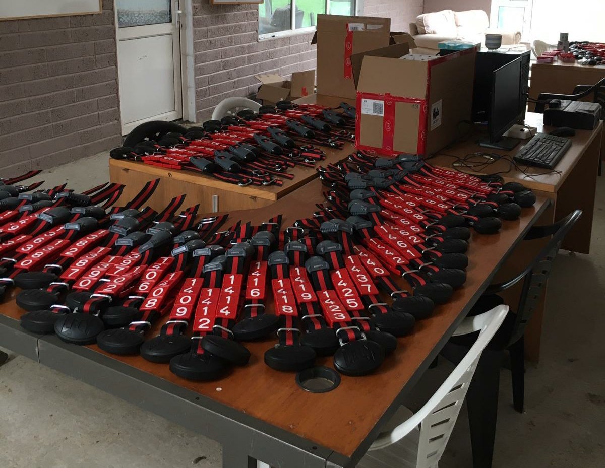 LelySouthEast's tweet photo. Some ones been busy! This farmer has recently upgraded his collars! These ladies will be delighted with there new collars, transponders, numbers and weights! #Newcollars #Lelyrobotics #Collarupgrade @LelyHolding @LelyHolding https://t.co/DmEqyFxYx5