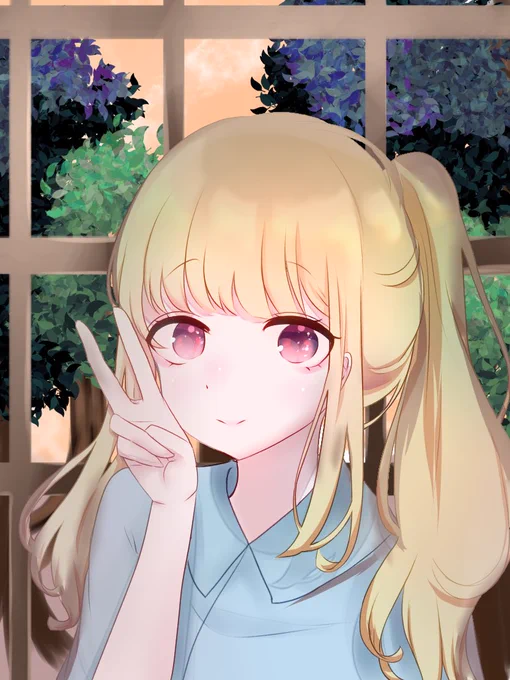 うん、がんばった
#絵描き
#イラスト
#アイビス 
