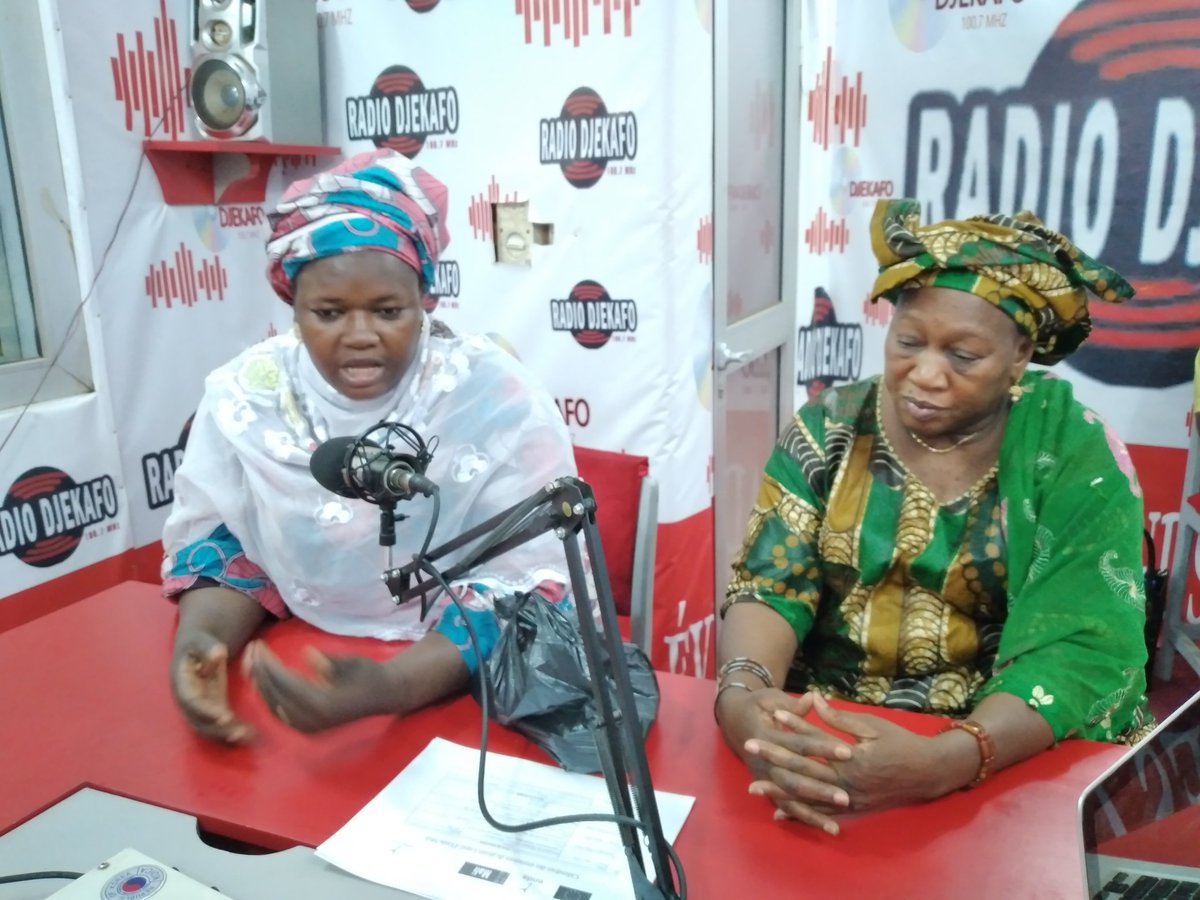 LepafMali's tweet photo. En directe sur radio #Djekafo 100.7 la première émission du projet Leadership Politique Accru des femmes #LEPAF sur la loi 2015-052 du 18 décembre 2015 pour la promotion du genre.
Le projet #LEPAF est exécuté par #EndaMali avec l'appui financier de l'Instrument Européen #IEDDH https://t.co/r0aQ7CI3nx