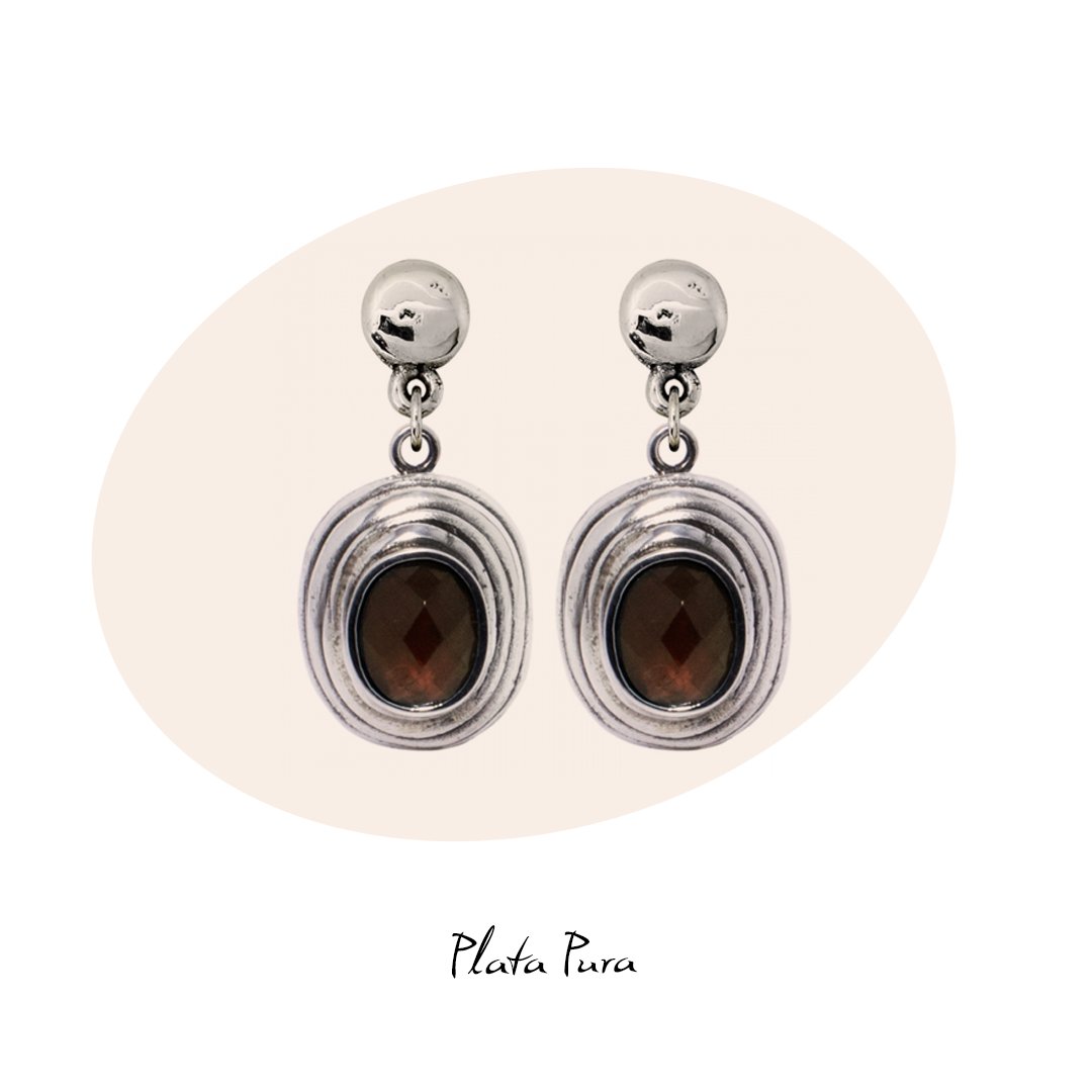 Artesanía y sofisticación, así son los pendientes de la colección #Quartz. Consigue el mejor look con #PlataPura.