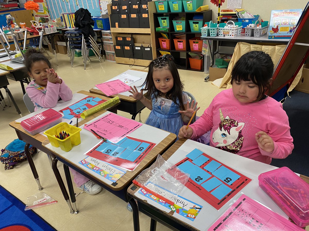 sayalarod's tweet image. Number Sense 
Pre-K students are learning numbers in a FUN way!! #kimsutton #springintersession @elopez014 @fmeeagles