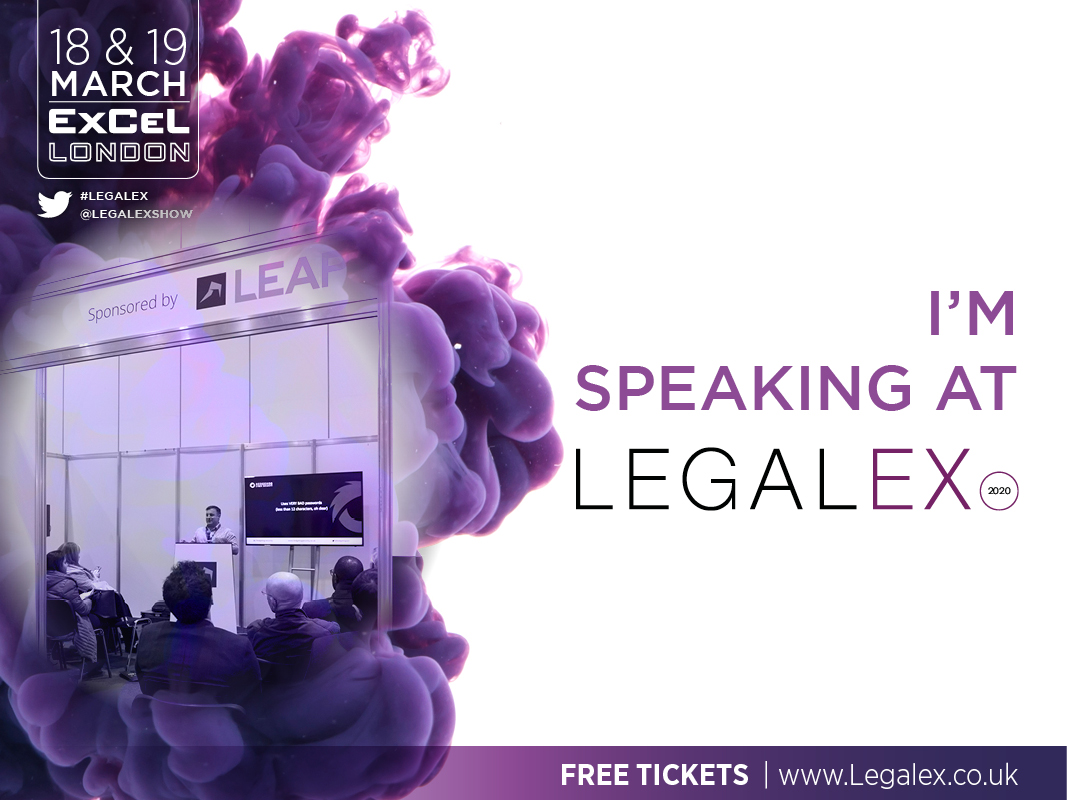 LexacomDictate's tweet photo. 1 week to go for @LegalexShow. As a guest speaker for #Lexacom, Atheal Alwash will be hosting 2 seminars to discuss how #AI can help #ImproveEfficiency for busy law firms. For more information and for free registration click here: https://t.co/snzf4NewuC #LexacomForLegal https://t.co/srgwUZTma5