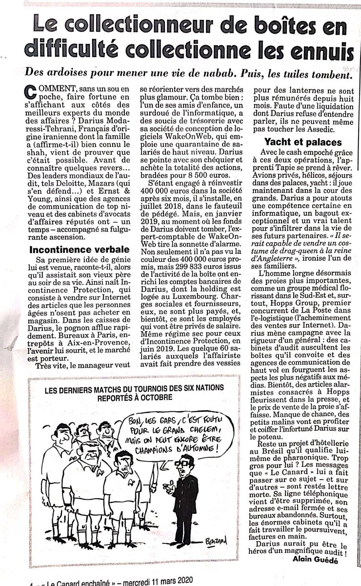 sparesotto_an's tweet photo. A partager en masse pour éviter que ce personnage continue ses malversations #colere #escroc #Web @canardenchaine  merci pour l'article https://t.co/efKWpTf6DY