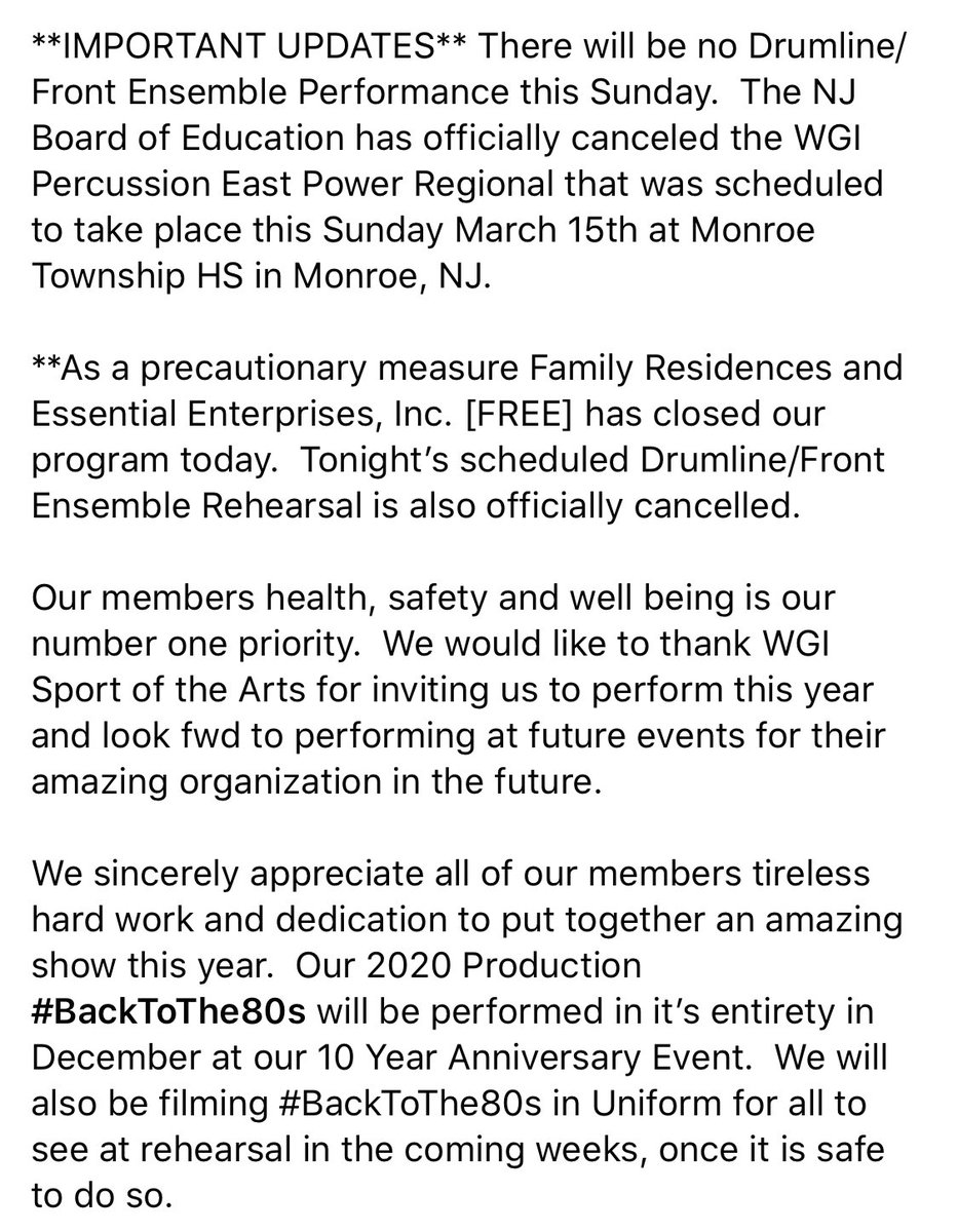 FREE Drum Corps tweet media