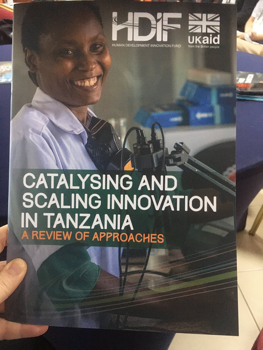 Panel discussing the key findings of the new HDIF publication on supporting innovation in TZ. Hoping for some disagreements as well! #innovate4impact #COVID2019 #bunikwatija