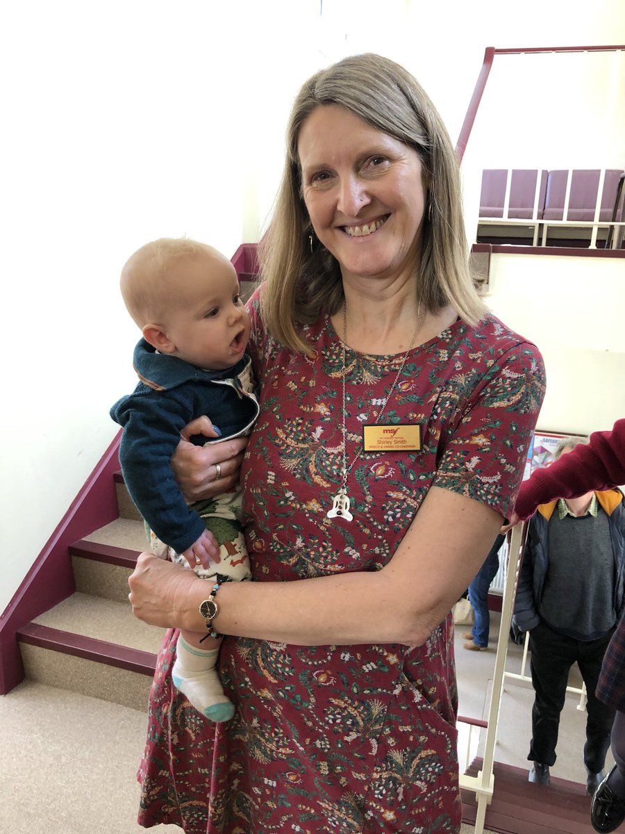 You’re never too young to be part of the MSF. Here’s one of the key organisers ⁦<a href="/rawshirley/">Shirley Smith</a>⁩ with a key supporter. Enjoying a fabulous day of Speech and Drama and Music classes.