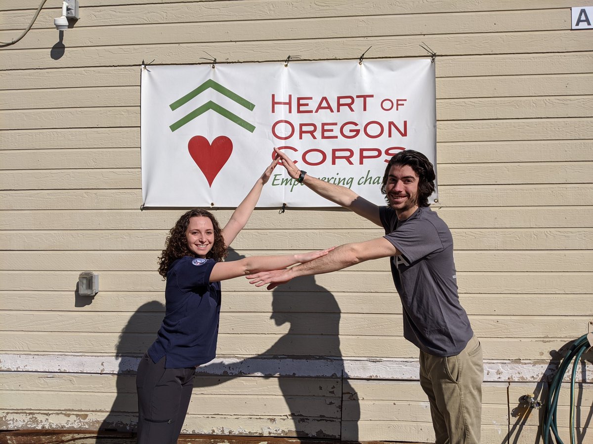 Our <a href="/AmeriCorps/">AmeriCorps</a>  VISTA team is showing their "A" for #DayoftheA #AmeriCorpsWeek
