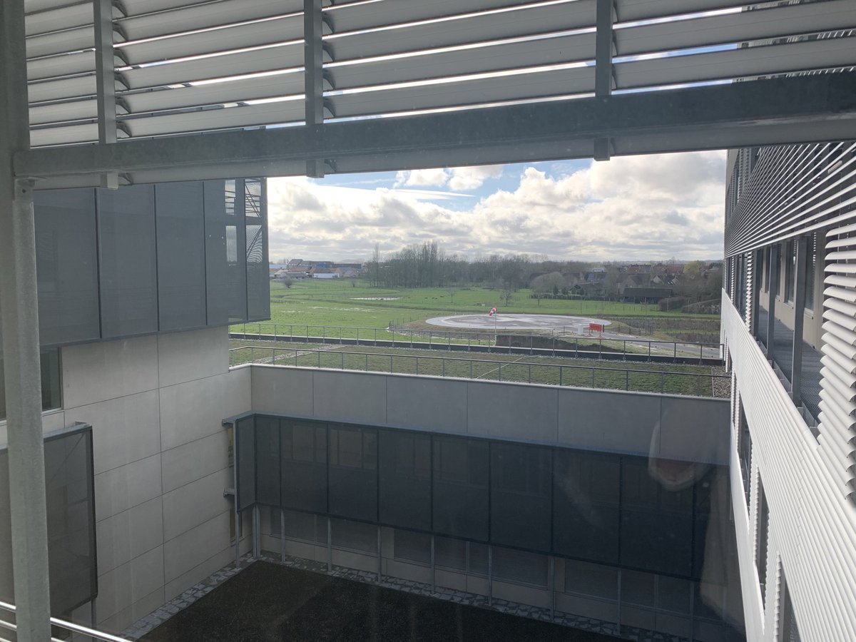 Pvdcandelaere's tweet image. Testdag ⁦@az_delta⁩ ⁦@Stad_Roeselare⁩ ! Ondanks annulatie van openingsactiviteiten door #COVID19 toch goeie #testdag gehad voor de nieuwe campus! Doet #goesting krijgen om hier (verder) het best van onszelf te geven met het team ⁦@mdl_azdelta⁩