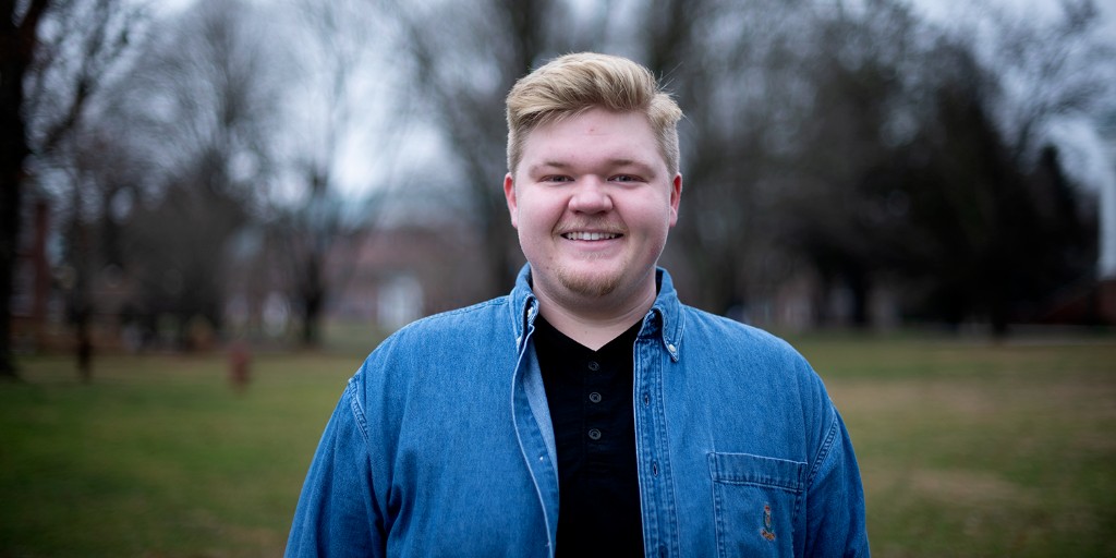 HanoverCollege's tweet photo. Meet Bo Sims โ21. You may know him from his record-breaking Irish dancing, his leadership roles on campus, or from his time as the Panther mascot.
Learn more about Bo and his Hanover experience: https://t.co/6s8TdPIA3u
๐น#Hanover2021 #HumansofHanover #HanoverCollege https://t.co/MB5n1n2jOg