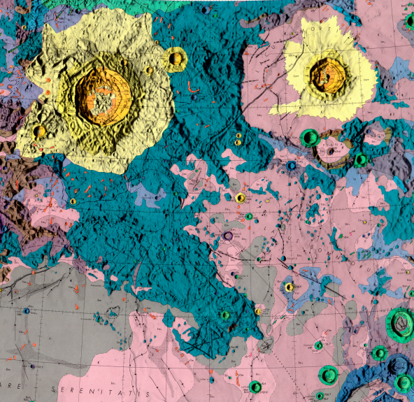 USGSstore's tweet image. I (The USGS Store) am going to give out some geological maps of the Moon and other planets for the next couple weeks of #FreeMapMonday. Why not? There doesn&apos;t seem to be any rules around here. 

#USGSStore #DontLetYourDreamsStayDreams