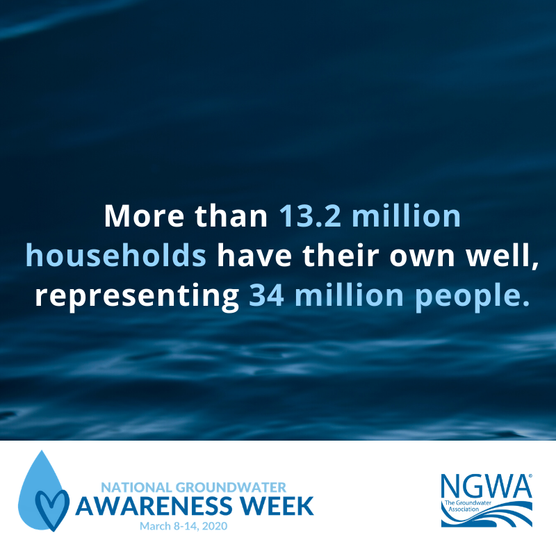 March 8-14th is Groundwater Awareness Week. 
Water is our most precious resource! Random fact: Groundwater is the world’s most extracted raw material with withdrawal rates in the estimated range of 259 trillion gallons per year.

#groundwater #gwaw #waterawareness #freshwater