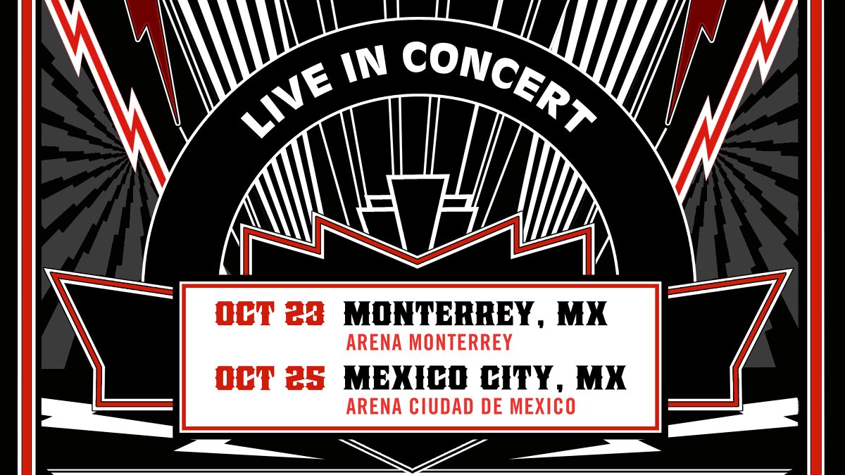 alicecooper's tweet photo. MEXICO! Just announced: We’re bringing the “Ol’ Black Eyes Is Back” tour to Monterrey and Mexico City!

Pre-sale begins tomorrow, 3/12 @ 10am 
General onside: Friday the 13th @ 10am

For all dates + info hit https://t.co/6UzLvFQ7It https://t.co/ghWhsvLDCp
