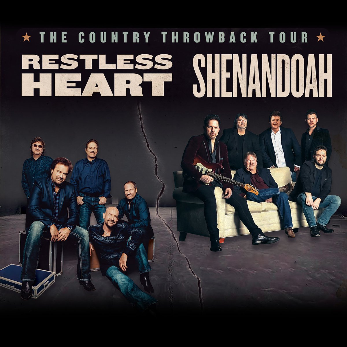 Shenandoahband's tweet photo. Excited to be with our buddies Restless Heart for the Country Throwback Tour. Check out https://t.co/njpEtZsmKt for dates. https://t.co/tJXDBUaJF0