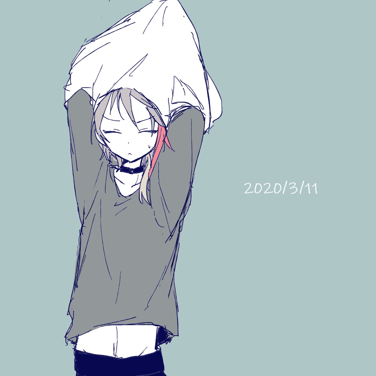 「279日目
#一日一明那 」|ぽておのイラスト