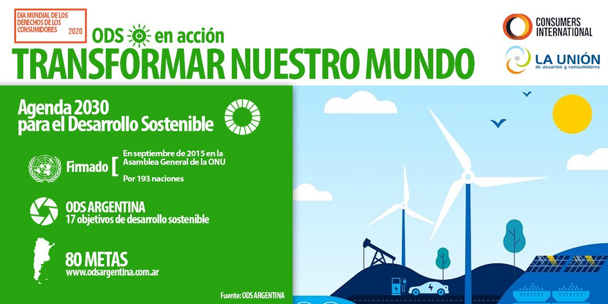 LaUnionUyC's tweet photo. Se acerca el #DíaMundialDeLosDerechosDelConsumidor 2020 y desde la Unión apoyamos el #ConsumoSostenible  para #TransformarNuestroMundo https://t.co/GpZlLtFSZK