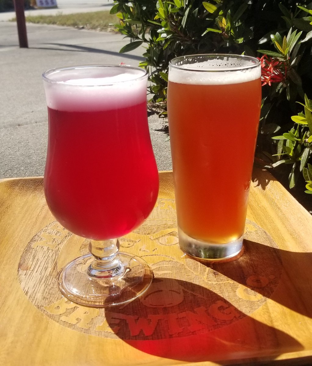 MashMonkeysCo's tweet photo. Two beers, one mouth? 🙈 We're hittin' ya with DOUBLE beer releases today!

Bitchin' Dragon Sour Ale &amp; Blood Orange Citmo Pale Ale. Fruity &amp; tart, or fruity &amp; hoppy!? Take your pick! Enjoy $1 off MMBC Pints from 4 to 7 pm! 

#mashmonkeysbrewingco #mashmonkeys #beergasm #sourbeer https://t.co/8YV0HqLGVT