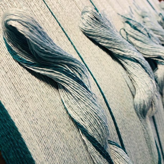 Another cashmere creation.  All warped and ready for the Dobcross loom. 
mill@islaywoollenmill.co.uk
ift.tt/1XIbNS5

#cashmere #cashmereproducts #cashmereproduction #warper #madeinscotland #cosycashmere #islaywoollenmill ift.tt/2wPNAoo