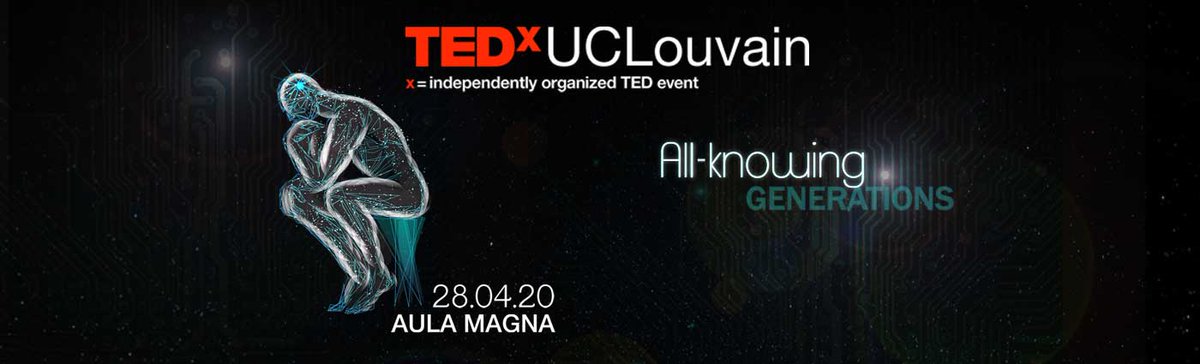 Au rendez-vous : de belles personnalités qui expriment leurs visions du monde et leurs actions pour le changer.   Un évènement à faire pour ouvrir ses horizons, stimuler sa curiosité et bouleverser ses certitudes.

🎟Infos et tickets : tedxuclouvain.com
