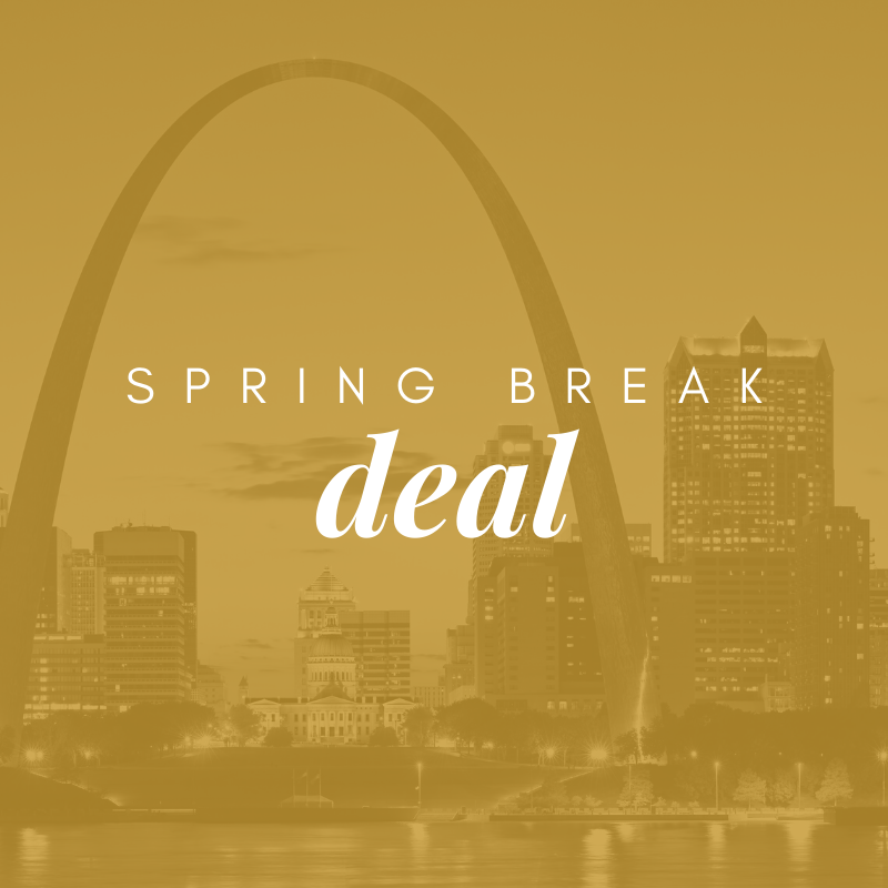 Stay with us for 3 or more nights this month &amp; get 30% off with the code SPRINGFEVER!*
 vlsm.io/2hB3 

*Offer valid 3/1-3/31; 30% off discount applies to Sunday-Thursday nights when you stay at least 3 nights #STL #SpringBreak