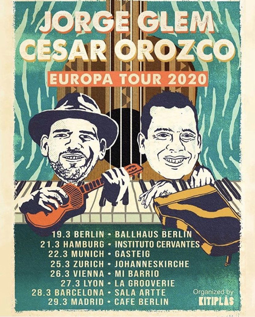 jorgeglem's tweet photo. ¿Tienes un amigo o familiar en alguna de estas ciudades de Europa? Menciónalo o comparte el flyer para vernos y compartir allá.

Este martes nos vamos de gira #StringwiseEuropaTour2020 https://t.co/Z1s6r8XziZ