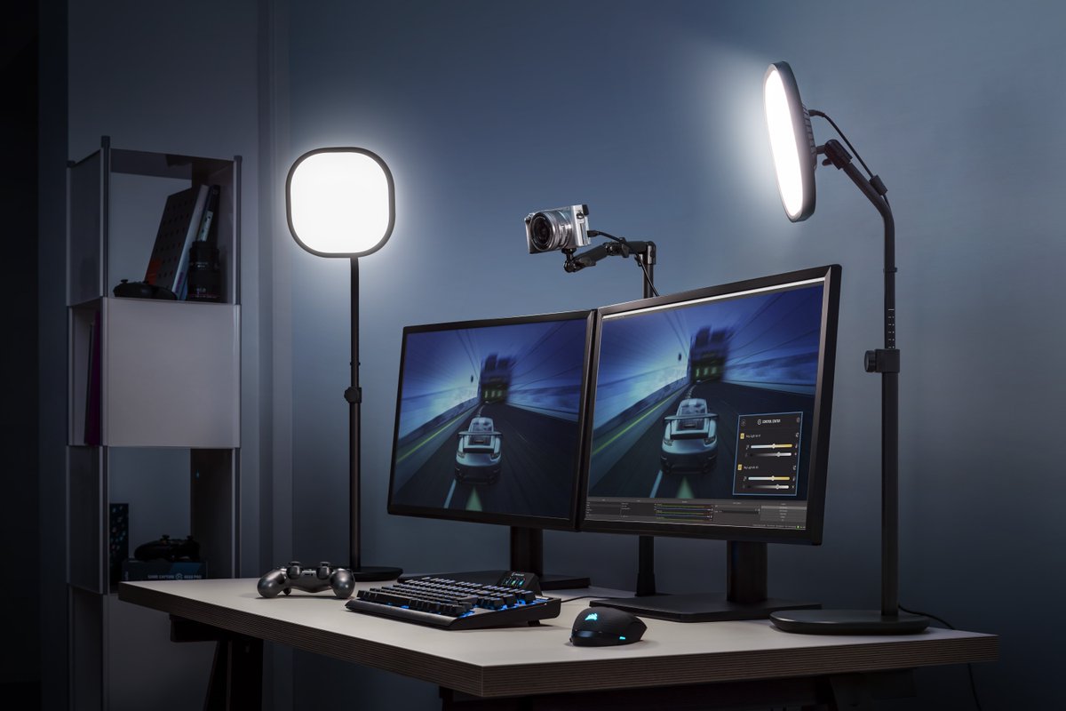 Elgato on X: Key Light Air works with Multi Mount to get that perfect  angle.  / X